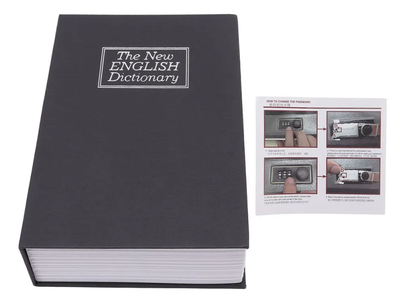Libro de seguridad Caja fuerte